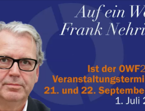 Ist der OWF2020-Veranstaltungstermin am 21. und 22. September fix?